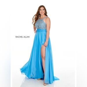 Rachel Allan Periwinkle Prom Dress